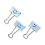 RAPESCO - Caja 20 pinzas emoji azul 19mm. (Ref.1350)