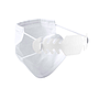 BLANCA - Ajustador salvaorejas mascarilla silicona flexible 3 posiciones ajuste color blanco 19,4x1,8cm (Ref. 2576 BLANCO)