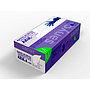 BLANCA - Guante de nitrilo desechable sensitive sin polvo talla m mediana color azul caja de 100 unidades (Ref. 272)