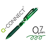 Q-CONNECT - BOLIGRAFO RETRACTIL BORRABLE 0,7 MM COLOR VERDE (Ref.KF18627)