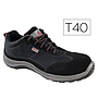 DELTAPLUS - Zapatos de seguridad asti piel de serraje afelpado suela de composite negro talla 40 (Ref. ASTISPNO40)