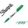 SHARPIE - Rotulador permanente punta fina verde (Ref. S0810960)