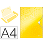 LEITZ - Carpeta wow gomas solapas polipropileno din A4 color amarillo (Ref. 45990116)