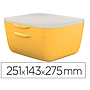 LEITZ - Fichero cajones de sobremesa cosy 2 cajones amarillo (Ref. 53570019)