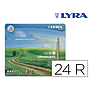 LYRA - Lapices de colores graduate caja metalica de 24 colores surtidos (Ref. 2871240)