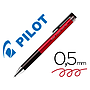 PILOT - Boligrafo synergy point retractil sujecion de caucho tinta gel 0,5 mm rojo (Ref. BLRT-SNP5-R)
