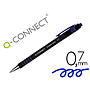 Q-CONNECT - Boligrafo retractil con grip 0,7 mm color azul (Ref. KF00673)
