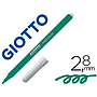 GIOTTO - Rotulador turbo color lavable con punta bloqueada unicolor verde oscuro (Ref. 485020)