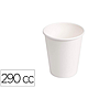 Vaso de carton biodegradable blanco 290 cc paquete de 50 unidades (Ref. 102624)