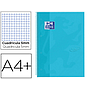 OXFORD - Cuaderno espiral ebook 1 tapaextradura din a4+ 80 hojas cuadro 5 mm con margen bebe touch (Ref. 400107010)