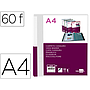 LIDERPAPEL - Carpeta 60 fundas canguro pp din A4 transparenteportada y lomo personalizable (Ref. JC23)