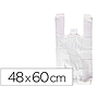 Bolsa camiseta reciclada 70% 50 mc 48x60 cm apta legislacion de bolsas 2021 (Ref. 3004047)