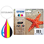 EPSON - Ink-jet 603 xp-2100 / 2105 / 3100 / 4100 / wf-2810 / 2830 / 2835 / 2850 multipack 4 colores negro (Ref. C13T03U64010)