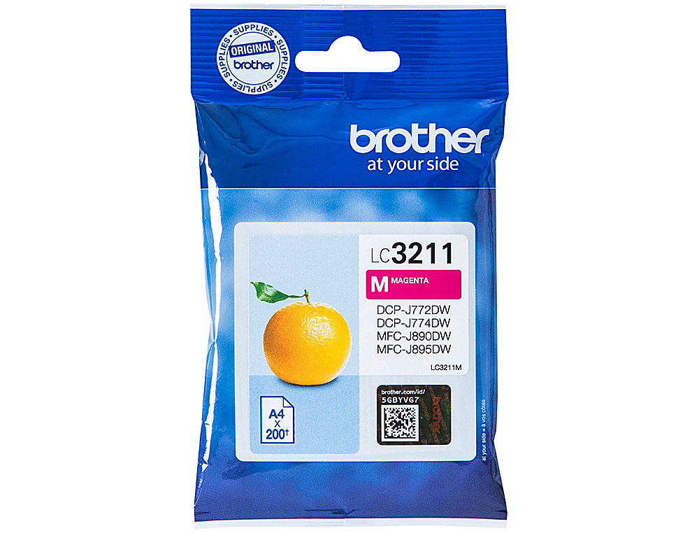 BROTHER - Ink-jet lc3211m dcp-j572 / dcp-j772 / dcp-j774 / mfc-j890 / mfc-j895 magenta 200 pag (Ref. LC3211M)