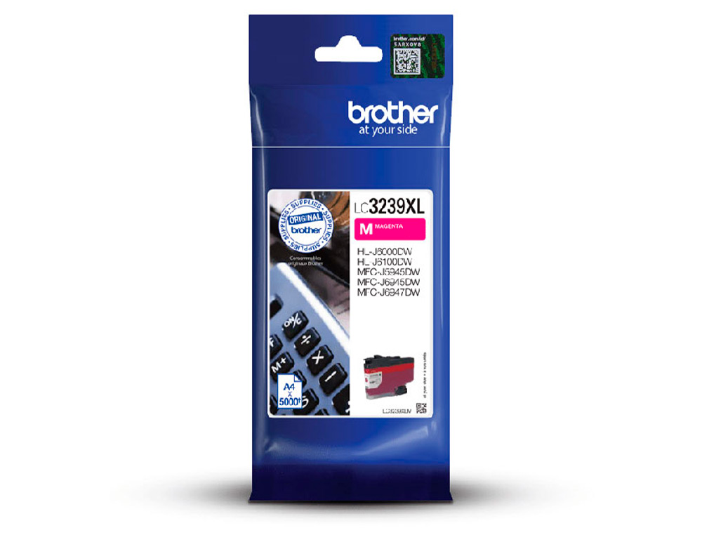 BROTHER - Ink-jet lc3239xlm mfc-j6945dw / mfc-j5945dw / hl-j6000dw magenta 5000 paginas (Ref. LC3239XLM)