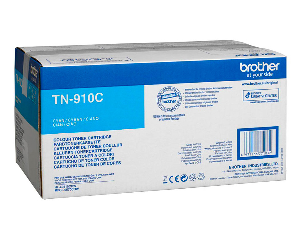 BROTHER - Toner mfc-l9570cdw tn910c cian (Ref. TN910C)