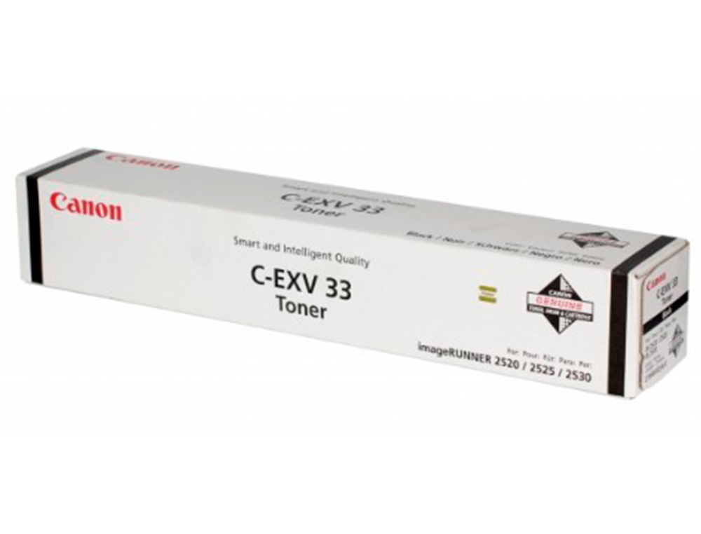 CANON - Toner exv33 ir2520 ir2525 ir2530 negro (Ref. 2785B002)