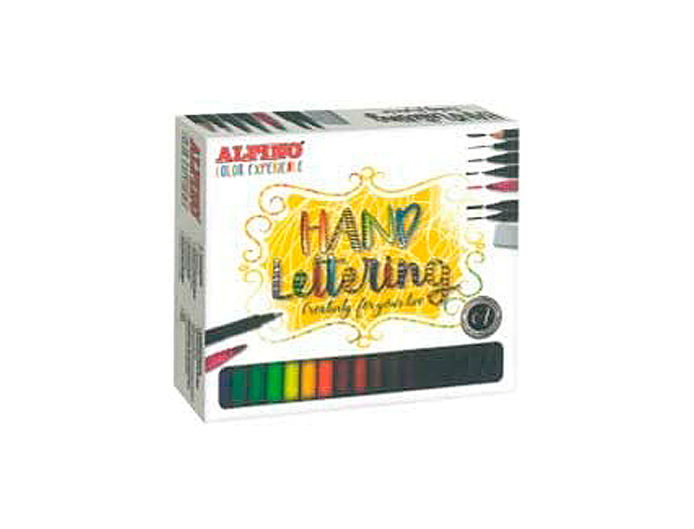 ALPINO - Set de dibujo color experience lettering (Ref. AR000701)