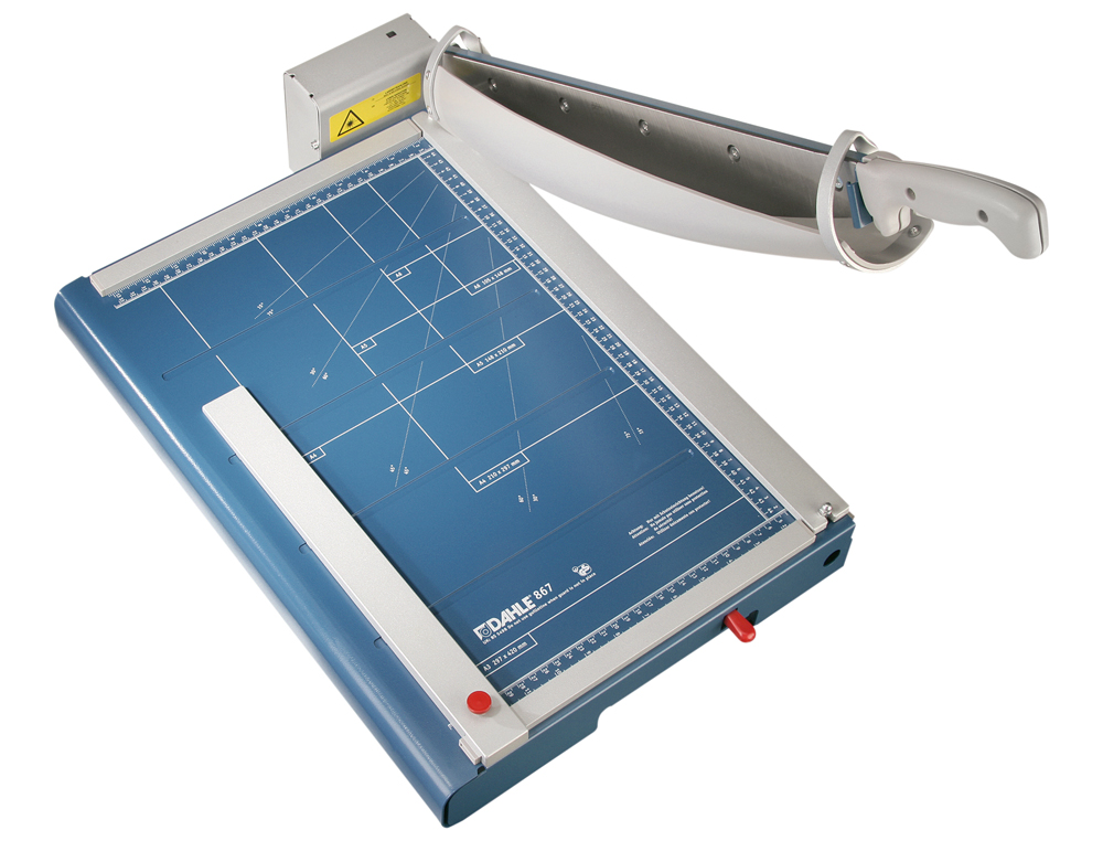 DAHLE - Cizalla de palanca profesional 867 din a3 metalica capacidad de corte 35 hojas (Ref. 00867-20504)
