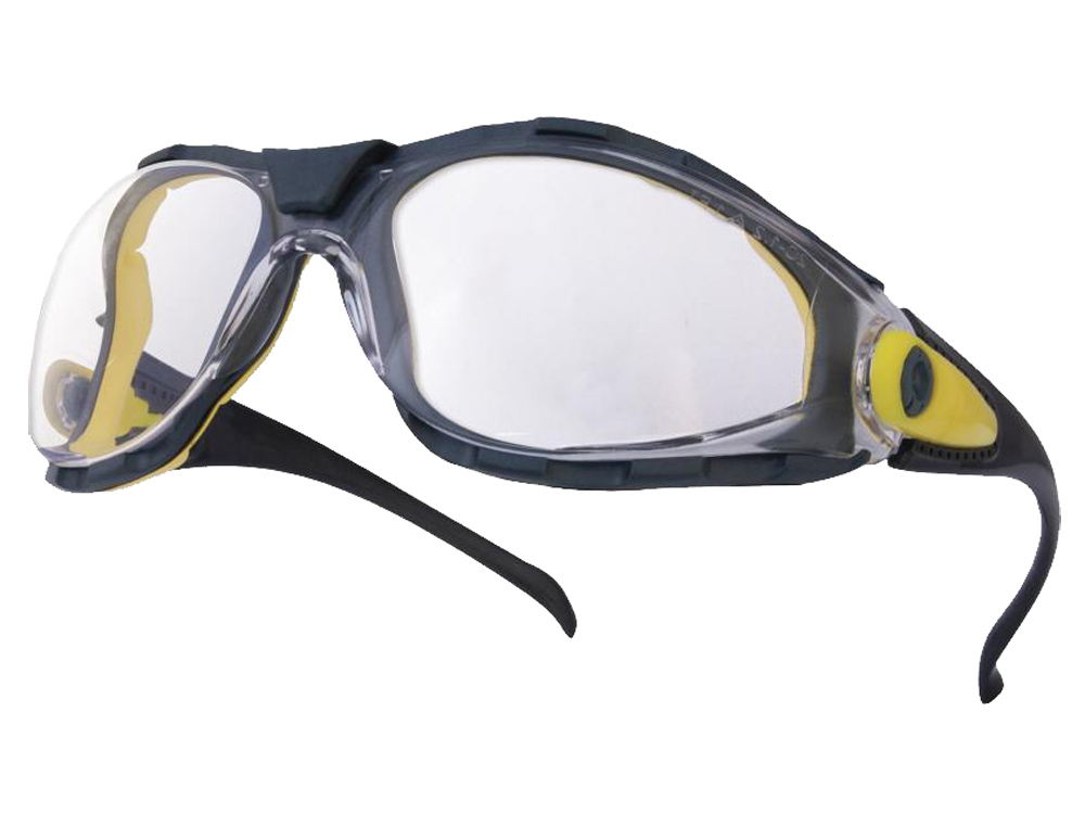 DELTAPLUS - Gafas de proteccion ajustable pacaya incolora (Ref. PACAYBLIN)