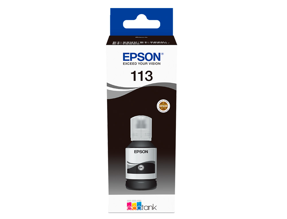 EPSON - Ink-jet ecotank 113 series negro (Ref. C13T06B140)