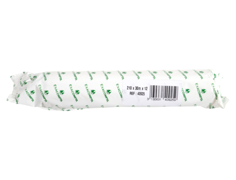 EXACOMPTA - Rollo papel fax 210 mm x 50 mt (Ref. 40925E)