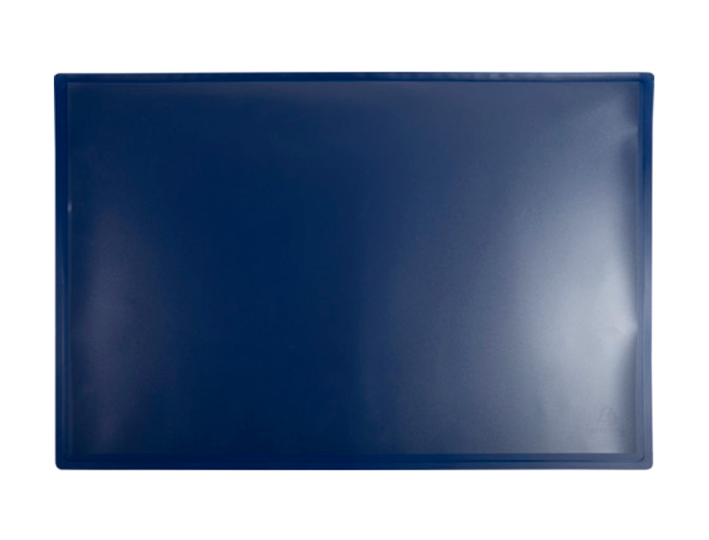 EXACOMPTA - Vade sobremesa clean safe polipropileno azul 59x39 cm (Ref. 601100D)