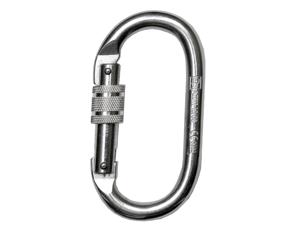 FARU - Mosqueton acero galvanizado virola 19 mm resistencia 25 kn (Ref. C176)