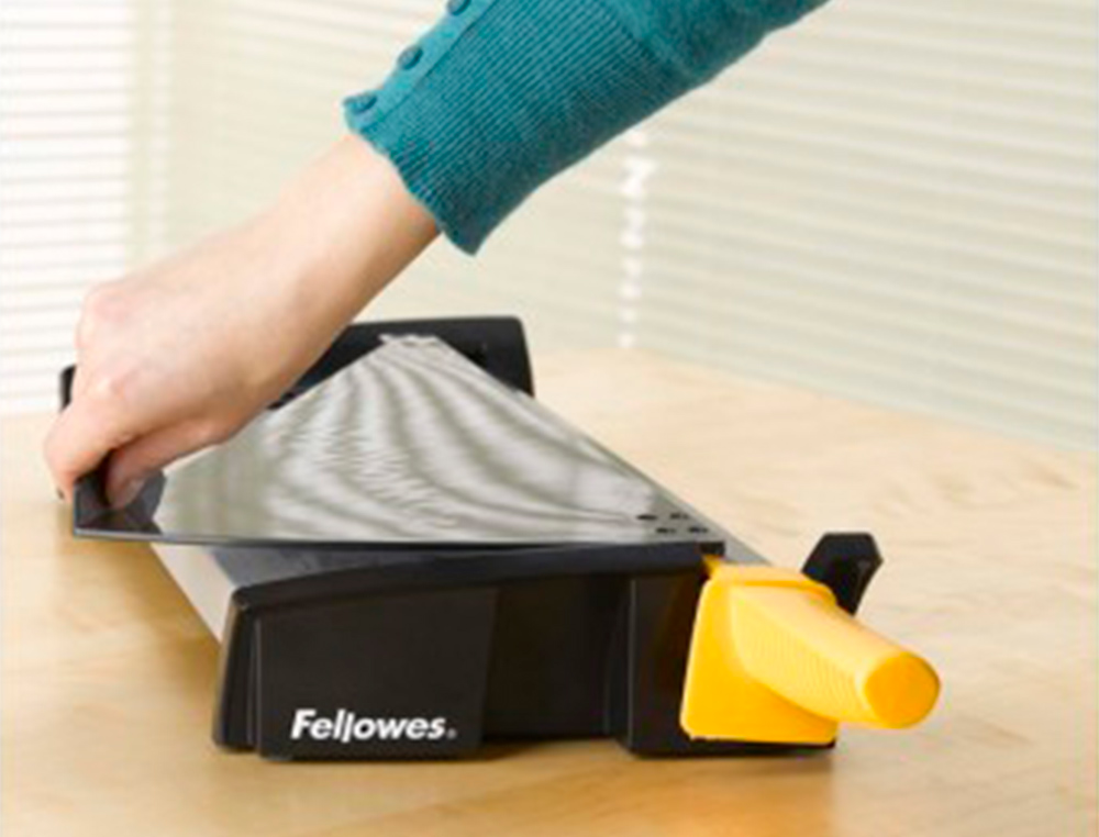 FELLOWES - Cizalla de palanca plasma A4 metalica hasta 40 hojas 80 gr (Ref. 5411001)