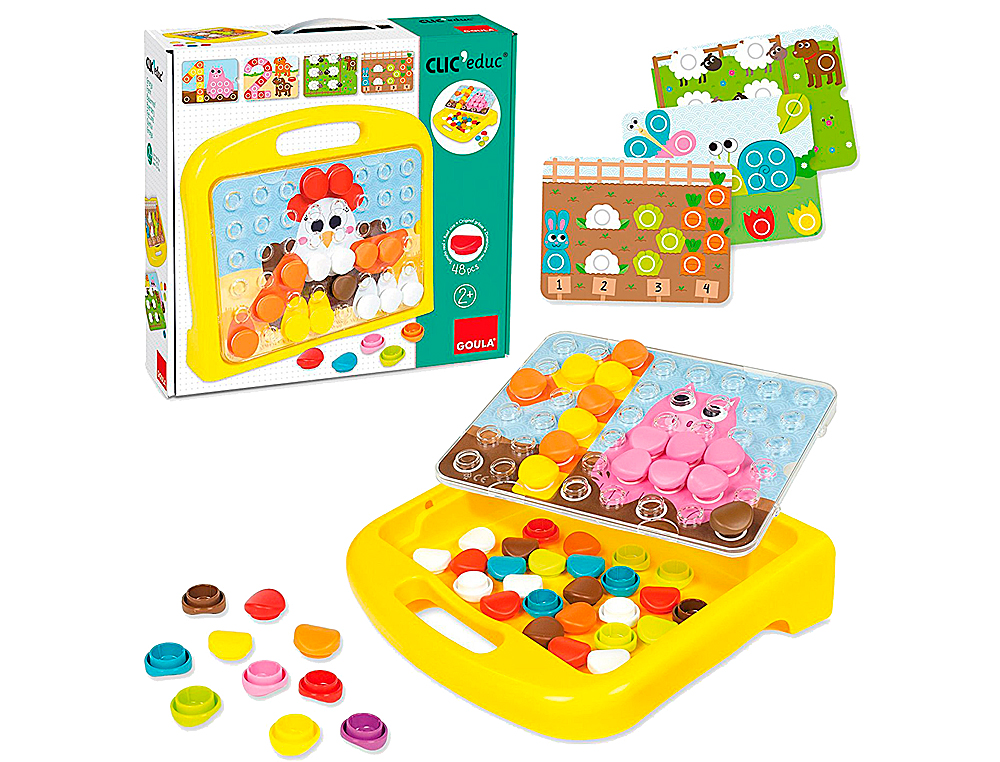 GOULA - Juego didactico clic edu granja (Ref. 53443)