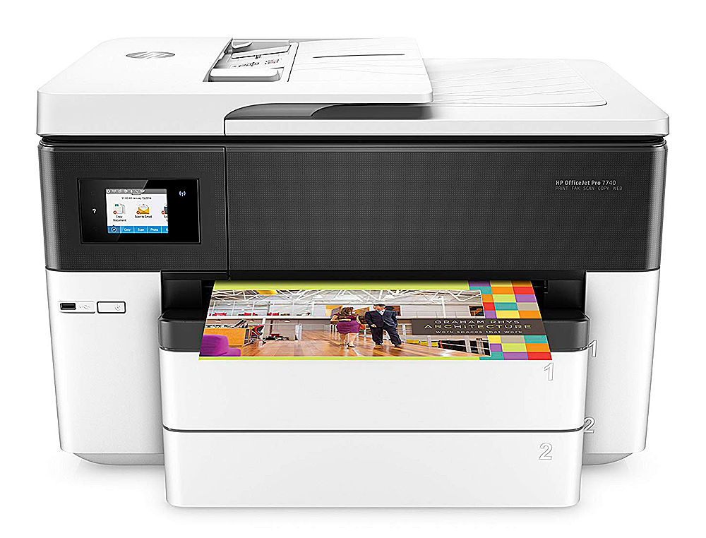 HP - Equipo multifuncion officejet pro 7730 tinta color 34 ppm / 18 ppm a3 escaner copiadora impresora (Ref. Y0S19A) (Canon L.P.I. 5,25€ Incluido)
