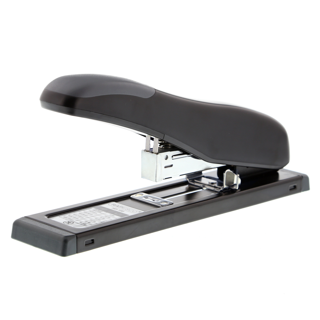 RAPESCO - Grapadora de gruesos Eco HD 100 negra. Hasta 100 hojas de capacidad. (Ref.1276)