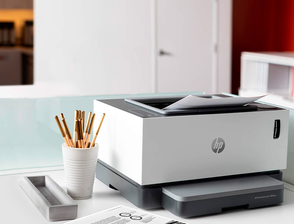 HP - Impresora neverstop 1001nw laser ethernet wifi 20 ppm bandeja 150 hojas (Ref. 5HG80A) (Canon L.P.I. 4,5€ Incluido)