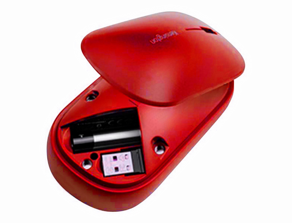 KENSINGTON - Raton inalambrico suretrack dual color rojo (Ref. K75352WW)