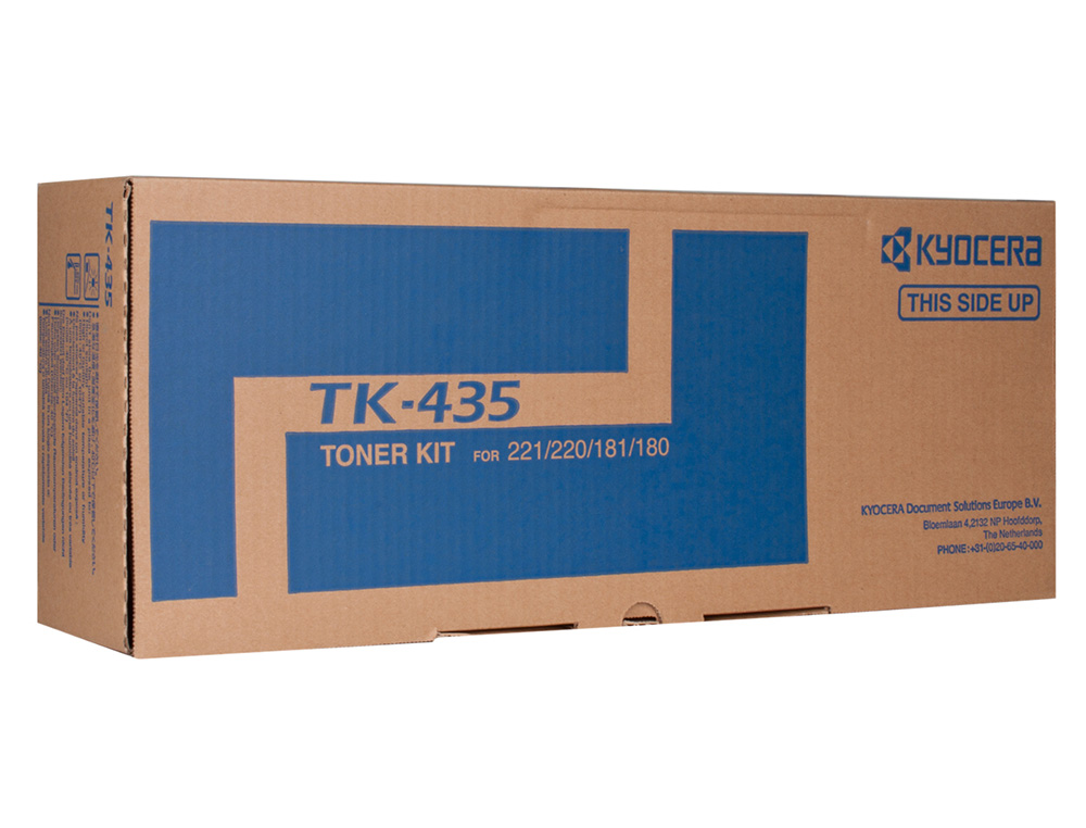 KYOCERA - Toner -mita taskalfa 180 / 220 / 181 / 221 negro tk-435 (Ref. 1T02KH0NL0)