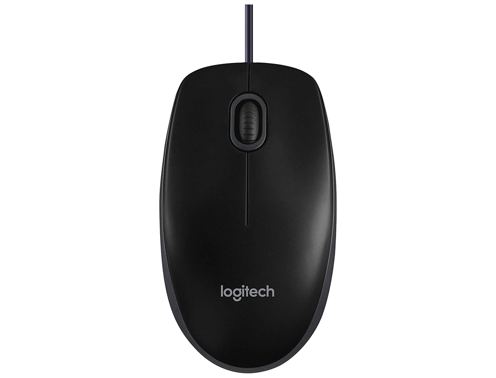 LOGITECH - Raton optico b100 usb 800 ppp negro (Ref. 910-003357)