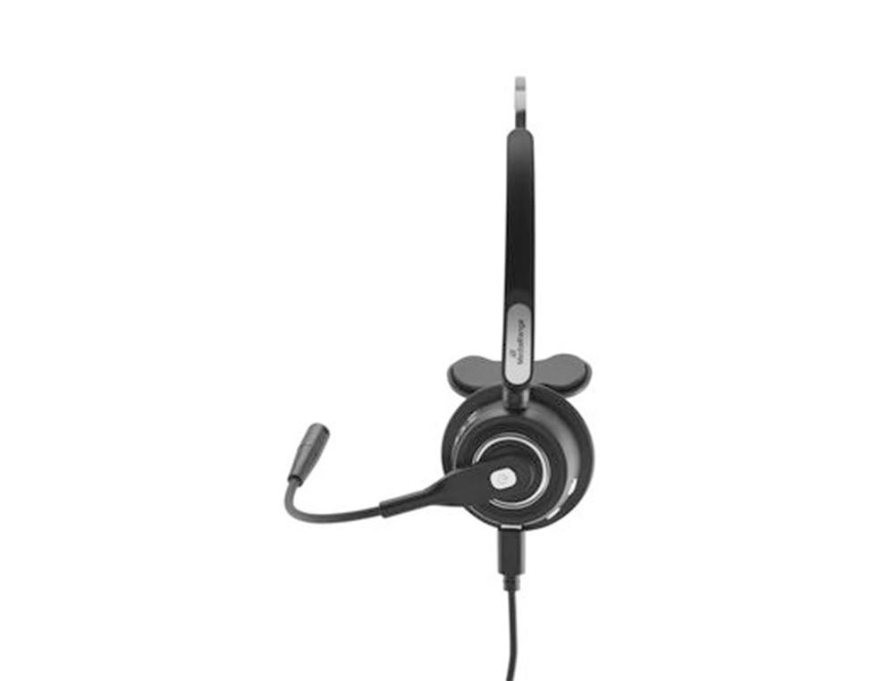 MEDIARANGE - Auricular monoaural diadema inalambrico bluetooth con microfono (Ref. MROS305)