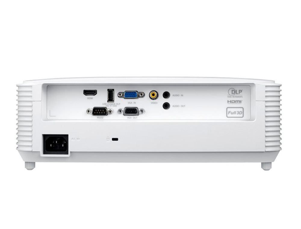 OPTOMA - Videoproyector h117st resolucion 1280x800 wxga 3.800 lumenes ansi contraste 30.000:1 (Ref. H117ST)