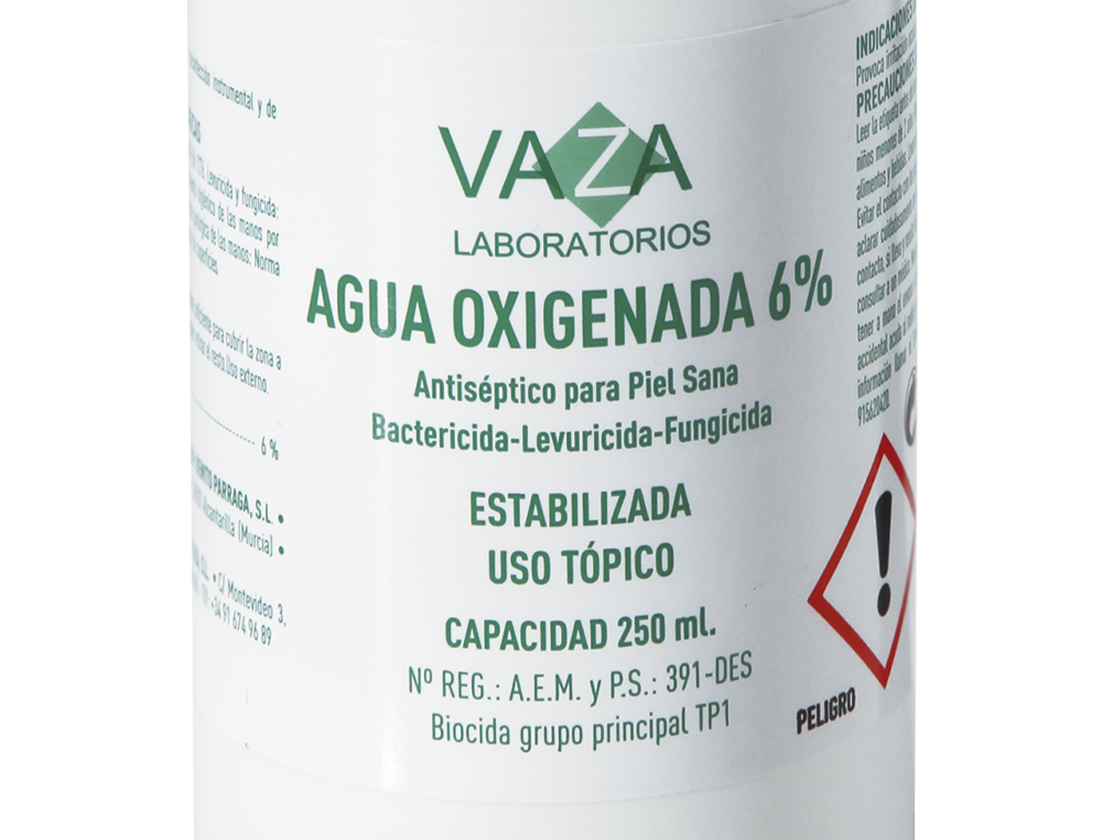 OTROS - Agua oxigenada vaza bote de 250 ml (Ref. 3335959)