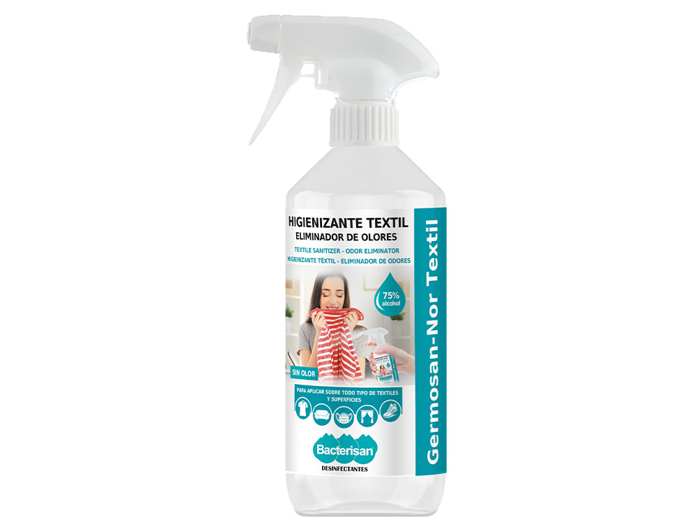 OTROS - Desinfectante bacterisan germosan-nor bp7 virucida para textil bote pulverizador de 500 ml (Ref. 5012GD029863)