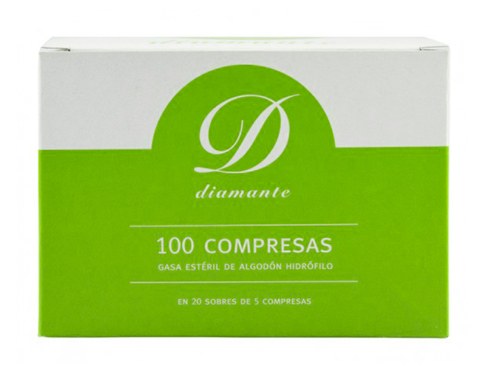OTROS - Gasa esteril algodon hidrofilo caja de 100 unidades (Ref. 482281)