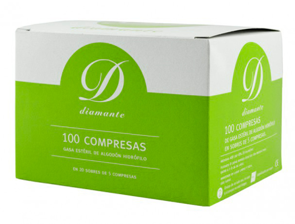 OTROS - Gasa esteril algodon hidrofilo caja de 100 unidades (Ref. 482281)