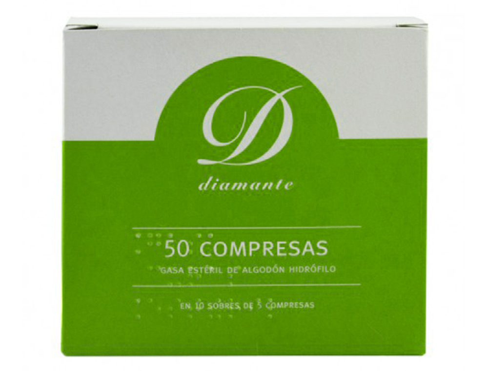 OTROS - Gasa esteril algodon hidrofilo caja de 50 unidades (Ref. 482273)