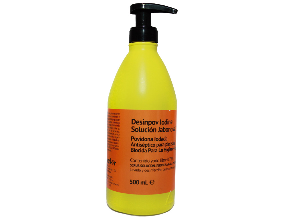 OTROS - Solucion antiseptica clorhexidina desinclor jabon 0,8 % bote de 500 ml (Ref. 34)