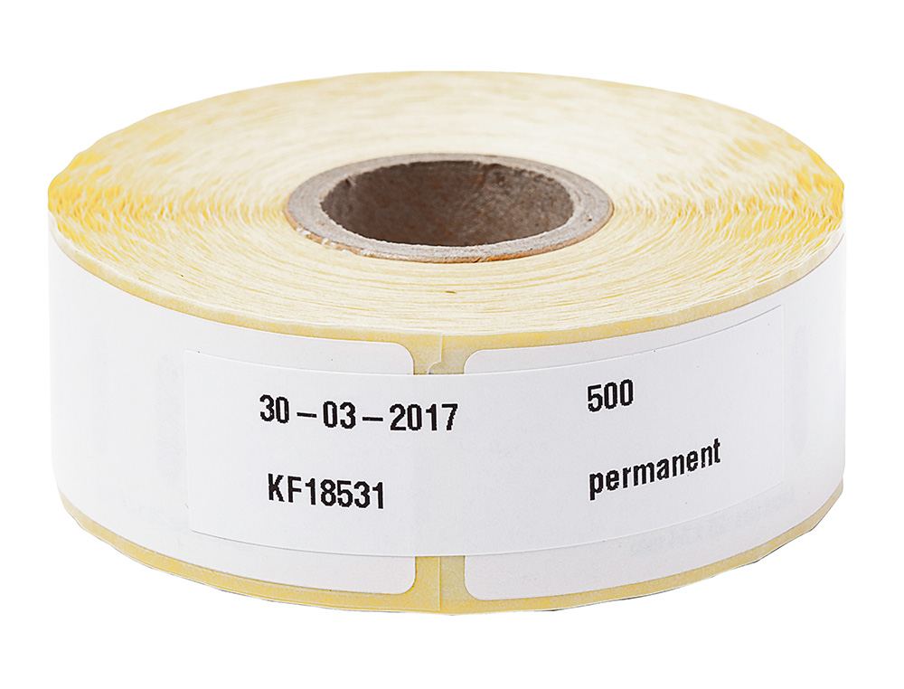 Q-CONNECT - Etiqueta adhesiva permanente kf18531 compatible dymo 11352 tamaño 54x25 mm caja con 500 etiquetas (Ref. KF18531)