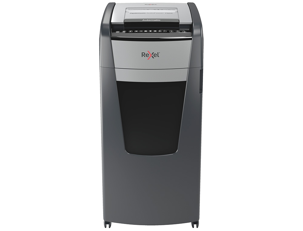REXEL - Destructora de documentos optimum auto+ 750x eu capacidad 750 hojas particulas destruye grapas (Ref. 2020750XEU)