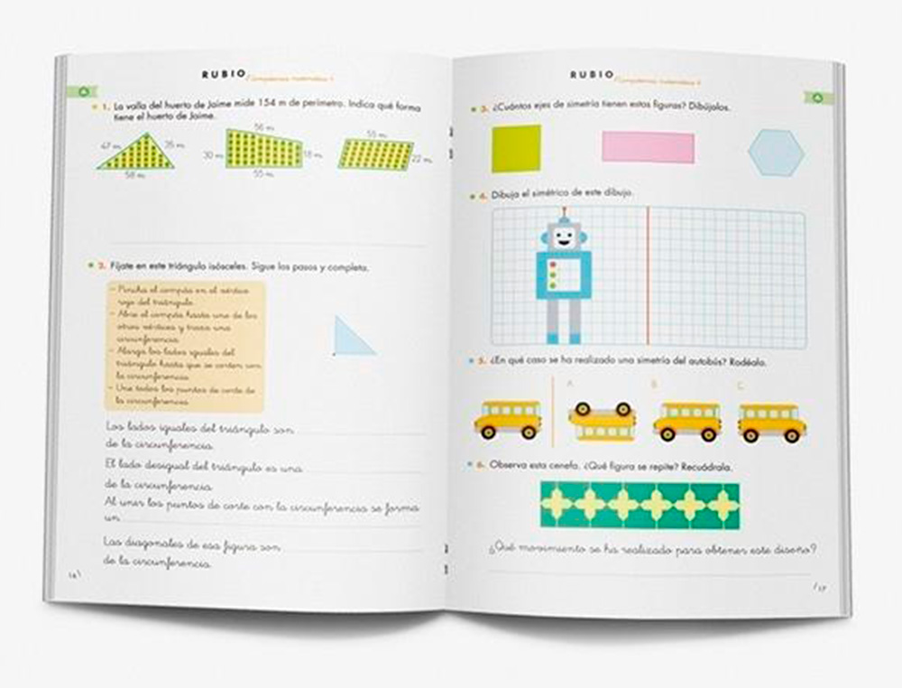 RUBIO - Cuaderno competencia matematica 4 (Ref. CM4)