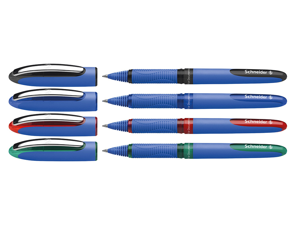 SCHNEIDER - Roller one hybrid punta conica 0,5 mm expositor de 30 unidades colores surtidos 168x315x218 mm (Ref. SH304742)
