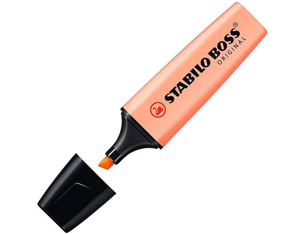 STABILO - Rotulador boss fluorescente 70 pastel naranja palido (Ref. 70/125)