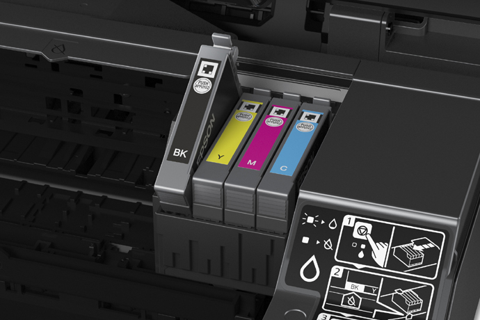 EPSON - Cartucho de inyección de tinta 405 XL wf-3820dwf / wf-4820dwf / wf-7830dtwf / wf-7840dtwf alta capacidad pack de 4 (Ref. C13T05H64010)
